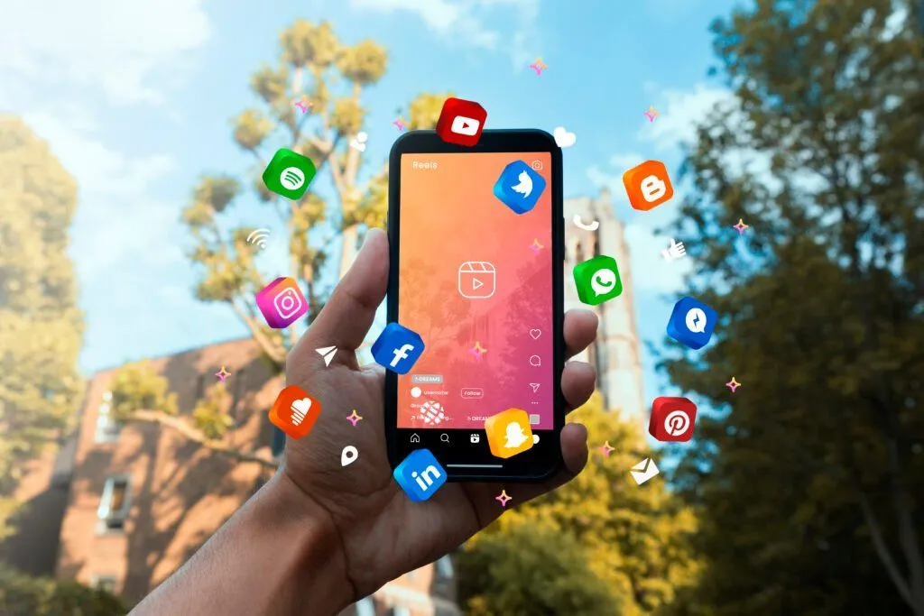Digital email marketing concept