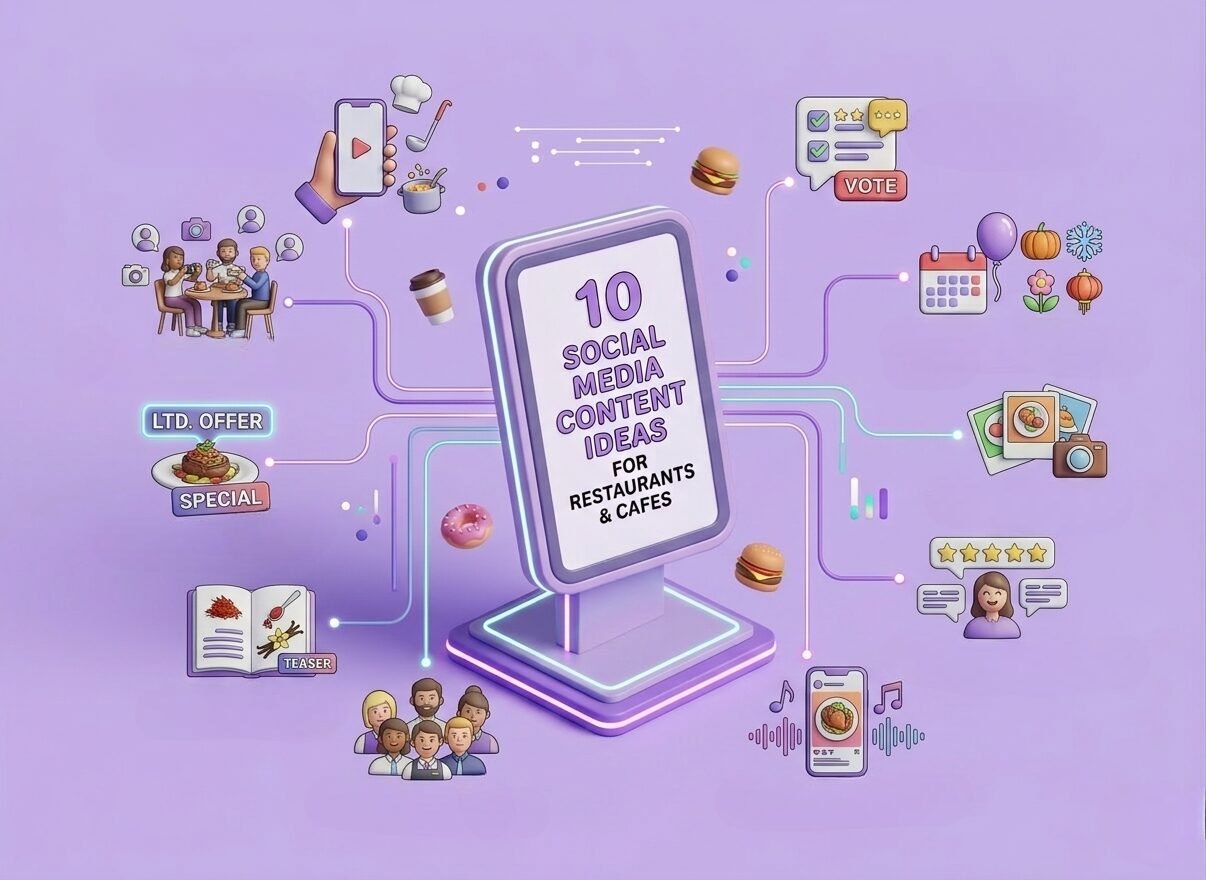 Social Media Content Ideas for Restaurants & Cafes