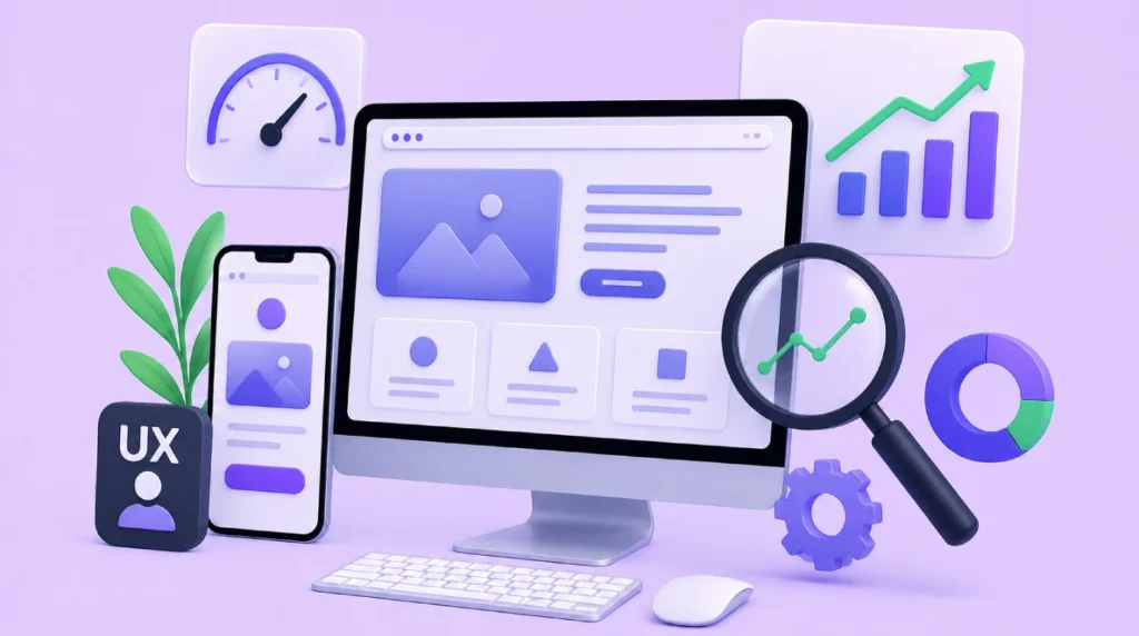 UI UX Design SEO and Website Performance